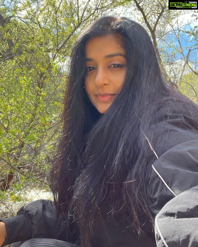 Meera Jasmine Instagram - True that every now and then we must travel far enough to find ourselves. A walk in the woods and amidst the greens that helped me rediscover … realign and revisit self and all that essentially matters 🍃 #JourneyInward #Catharsis #OnwardsAndUpwards #MJ #MeeraJasmine