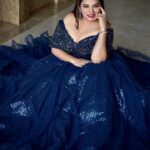 Megha Dhade Instagram – About last night 💙🦋

Outfit – @dor_dressonrent 
Hair – @shardapal12345
