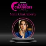 Mimi Chakraborty Instagram - It’s a Privilege and honour to receive Hungama's Women Game Changer Award for 2023 I've always believed that cinema is the most impactful medium to express yourself and it makes me glad to know that my efforts ,hardwork and abilities made an impact.Jumping with Joy✌️