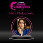 Mimi Chakraborty Instagram – It’s a Privilege and honour to receive Hungama’s Women Game Changer Award for 2023 

I’ve always believed that cinema is the most impactful medium to express yourself and it makes me glad to know that my efforts ,hardwork  and abilities made an impact.Jumping with Joy✌️
