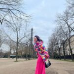 Mimi Chakraborty Instagram – Bonjour🌷 Paris Eiffel Tower