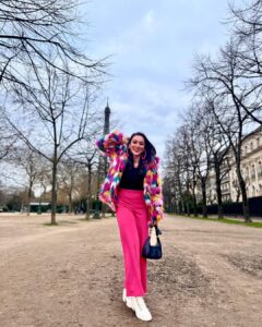 Mimi Chakraborty Instagram - Bonjour🌷 Paris Eiffel Tower