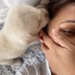 Mimi Chakraborty Instagram – My ♥️My 🌍 
🧿🐕