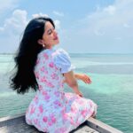 Mirnalini Ravi Instagram – Paradise 🏝
@southpalmresort 🐚
PC @shaari_ 📸

Wearing @clothedwithsky South Palm Resort Maldives