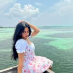 Mirnalini Ravi Instagram – Paradise 🏝
@southpalmresort 🐚
PC @shaari_ 📸

Wearing @clothedwithsky South Palm Resort Maldives