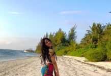 Mirnalini Ravi Instagram - Beach bum 🌊 @canareef #CanaReef #MaldivesTourism #Tourism #LoveMaldives #loveCanaReef#addu #visitmaldives The Maldives