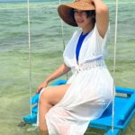 Mirnalini Ravi Instagram - In sync with Blue 💙 @canareef Pc @madurai_ecotourism