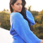 Mirnalini Ravi Instagram - Your Monday Blue’s 💙💛 PC @varuun.jpg