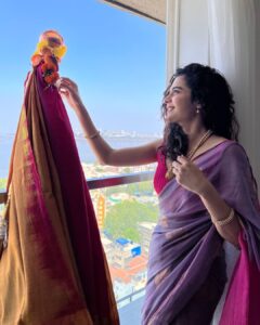 Mithila Palkar Instagram - गुढी पाडव्याच्या आणि मराठी नूतन वर्षाच्या खूप खूप शुभेच्छा ✨ Andariki Ugaadi Subhakaankshalu! 🙏🏻
