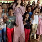 Mithila Palkar Instagram - I had the cutest birthday party this year with the most adorable kids at @angelxpressfoundation ! Thank you for making this happen #ExceedCares @exceedentertainment ! I got to chat with them, sing with them, dance with them and it was such a refreshing way to begin a new year! The innocence, curiosity and fearlessness in children is so infectious! I’m so happy I got to revel in that ♥️ Thank you @the_eatfit for the yummy snacks that we all relished! 🎂