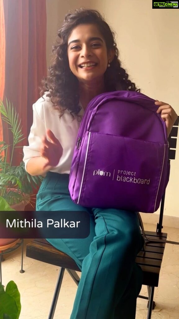 Mithila Palkar Instagram - My school days were what moulded me into the woman that I am today. Without the opportunities I received in my childhood, I would not have achieved all that I have till date. However, many adolescent girls in India still lack access to education. Plum would like to change that with Project Blackboard. Under this initiative, a part of the proceeds from the sale of every Plum product will go towards girl child education. Because, when one girl goes to school, a billion Indians leap ahead! #PlumGoodness #PlumProjectBlackboard