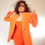 Mithila Palkar Instagram - Tangerine🍊 Outfit @aak.ch @skims Earrings @the_bling_girll x @offbeatmediain Rings @the_bling_girll x @offbeatmediain @e3kjewelery @ascend.rohank Styled by @shreejarajgopal Style team @dhwanii.jain @nandinijain05 Make up @sahithya.shetty Hair @hairbyseema Photographer @kadamajay