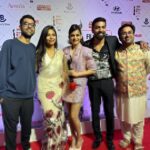 Mithila Palkar Instagram - To all the #LittleThings lovers out there - this one is for you! THANK YOU! We are because you are 🫶🏻 Thank you @filmfare , jury and to everyone who voted! What a special night! Got to bring this beauty home for a very special show. It was so lovely to celebrate this win with the #LittleThings family and so many precious, heart people. I’ve always been blessed with the best and I’m eternally grateful for that ♥️✨ Won the Best Actor (female) - Critics Choice for Little Things Season 4.