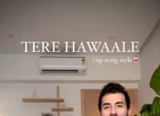Mithila Palkar Instagram - wait for the end 👀😂🥤 tere hawaale ft. cup song queen @mipalkarofficial 👑 such a beautiful song by @ipritamofficial da, @amitabhbhattacharyaofficial, @arijitsingh, @shilparao, & @shreyaghoshal 😍 . . . #terehawaale #arijitsingh #mithilapalkar #abbyv #cupsong #bollywood #laalsinghchaddha #aamirkhan #kareenakapoor #terehawale #hindisong #singsongsaturday #shreyaghoshal #shilparao #pritam #amitabhbhattacharya Mumbai, Maharashtra