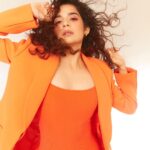 Mithila Palkar Instagram - Tangerine 🍊 Outfit @aak.ch @skims Earrings @the_bling_girll Rings @the_bling_girll @offbeatmediain @e3kjewelery Styled by @shreejarajgopal Style team @dhwanii.jain @nandinijain05 Make up @sahithya.shetty Hair @hairbyseema Photographer @kadamajay
