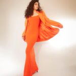 Mithila Palkar Instagram - Tangerine 🍊 Outfit @aak.ch @skims Earrings @the_bling_girll Rings @the_bling_girll @offbeatmediain @e3kjewelery Styled by @shreejarajgopal Style team @dhwanii.jain @nandinijain05 Make up @sahithya.shetty Hair @hairbyseema Photographer @kadamajay