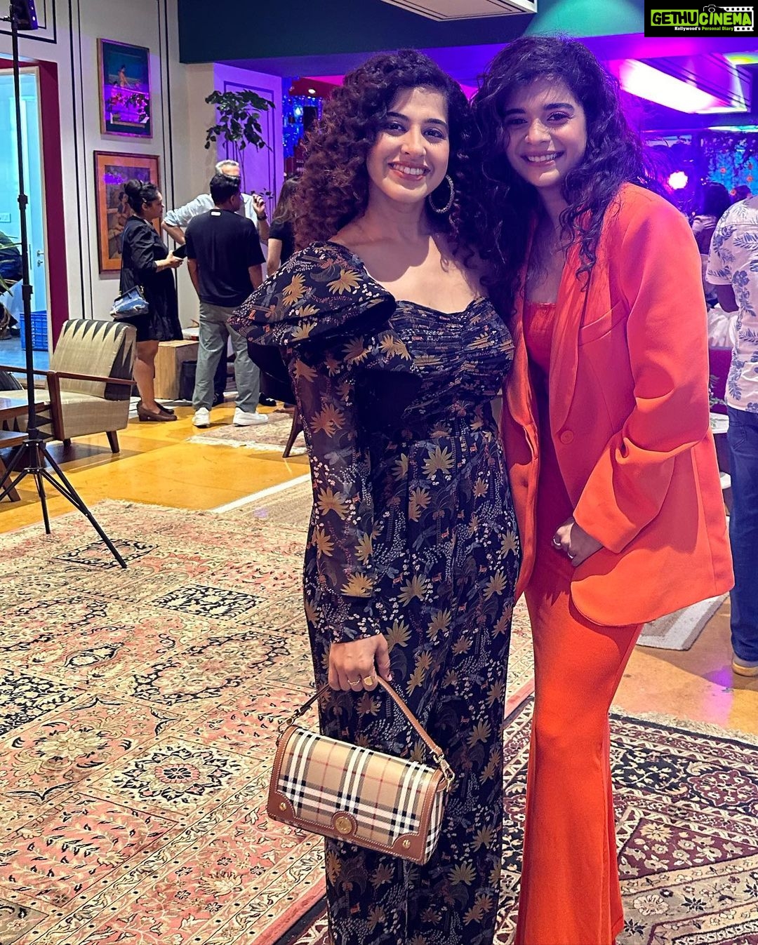 Mithila Palkar Instagram - It feels so special to be on this cover of @rollingstonein ! Thank you @nirmika for always believing and encouraging! 🧡 Met so many incredible women yesterday, such forces to reckon with! I feel so privileged and humbled to be listed alongside so many women who inspire me! #WomeninCreativity There are many who aren’t in the photos but lots of hugs were exchanged and I’m eternally grateful for that and all the love! 🤗🧡 Credits for the cover : Watch partner: Tissot India (@tissot_official) Photographer: Priyanka Nandwana (@priyankknandwana) Art director: Nikita Rao (@nikita_315) Cover design: Tanvi Shah (@tanvi_joel) Brand director: Noha Qadri (@nohaqadri) and Tulsi Bavishi (@tulsitops) Styling: Peusha Sethia and Sakshi Prithyani (@thepechestylists) Outfit: @zara Hmu : Kajol Mulani (@kajol_mulani) #PowerWomen25 #RollingStoneIndia #RSCover #MithilaPalkar #MaliniAgarwal #acessorios seeskaur
