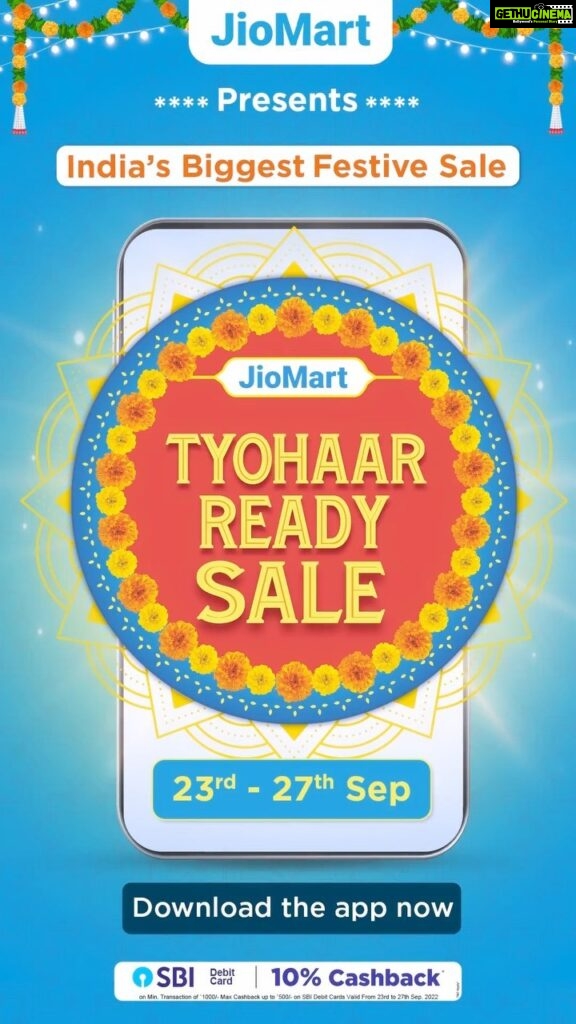 Monal Gajjar Instagram - Gear up for India’s biggest festive sale, JioMart Tyohaar Ready Sale, from 23rd to 27th September. Get amazing offers on groceries, beauty, fashion, electronics, and more! Download the #JioMart app now and start Shopping ! #JioMart #tyohaarreadysale Ahmedabad, India