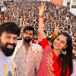 Monal Gajjar Instagram – #danceikon promotion on full swing. Special thanks to VVIT your energy is super 🥰🤗🥰 love you all🙏🙏 Vasireddy Venkatadri Institute of Technology