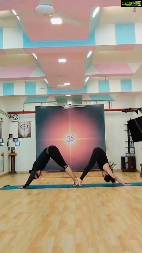 Monal Gajjar Instagram - Today is world health day. Take care of your body health & mind. For me Working out with @balanamanju itโs always very relaxing. Love it thank you my @yog_at_yogsutra family. You are always close to my heart ๐ค๐๐ค #worldhealthday #yoga #love #monalgajjar #imqueen๐ธ๐ป๐