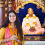 Monal Gajjar Instagram – Popular Actor @monal_gajjar visited @harekrishnamandir_official & sought blessings of Sri Sri Radha Madhav. 🥰🙌🏻