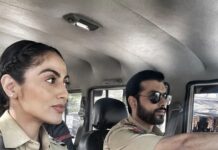 Monica Khanna Instagram - SIMBA ne toh entry le li Ab SINGHAM se nahi milenge???? SHO Arun Kumar and INSPECTOR Geeta Tiwari on duty sir.....🇮🇳 #onduty #police #uppolice #sirji #case #murder #murdermystry #policeofficer #jodi #ınstagood #instapic #instagram #picoftheday #sharadmalhotra #kamaalkihunmain Lucknow, Uttar Pradesh