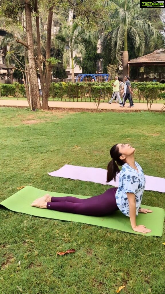 Monica Khanna Instagram - “Don't underestimate the power of a yoga mat.” The word ‘Yoga’ comes from the Sanskrit root ‘Yuj’, meaning ‘to join’or ‘to unite’... A Spiritual Discipline that focuses on harmonizing the mind and body. An art and science of healthy living.... Well, Thankyou @thedancedapper for believing in me n encouraged me to go back to my basic roots... From correcting my postures to telling me each asanas contribution to the body was highly informative.... Encouraging my strength n highlighting my weakness and working on it was your first step... Thankyou fr being so patient n calm with me.... Highly recommended those who are looking for yoga n zumba teacher.....puneet @thedancedapper is the man for you all.... Thankyou again for all the time n patience...... योगा से ही होगा।।।🌻🌻 #yoga #fitness #meditation #yogapractice #yogainspiration #love #yogalife #yogaeverydamnday #yogi #mindfulness #yogateacher #yogalove #workout #gym #yogaeveryday #motivation #pilates #namaste #health #wellness #yogagirl #yogaeverywhere #nature #yogachallenge #healthylifestyle #fitnessmotivation #yogapose #healing #fit #peace Mumbai, Maharashtra