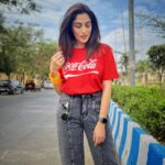 Monica Khanna Instagram - "On Fridays i wear Red"...... Wearing. -@the_tees_store_ 📷-@jerrypundkar #tshirt #fashion #tshirtdesign #tshirts #style #clothing #streetwear #moda #kaos #shirt #design #hoodie #apparel #love #clothes #clothingbrand #ootd #jeans #art #onlineshopping #kaosmurah #shopping #instagood #tee #mensfashion #like #tees #tshirtprinting #hoodies #tshirtshop Mumbai, Maharashtra
