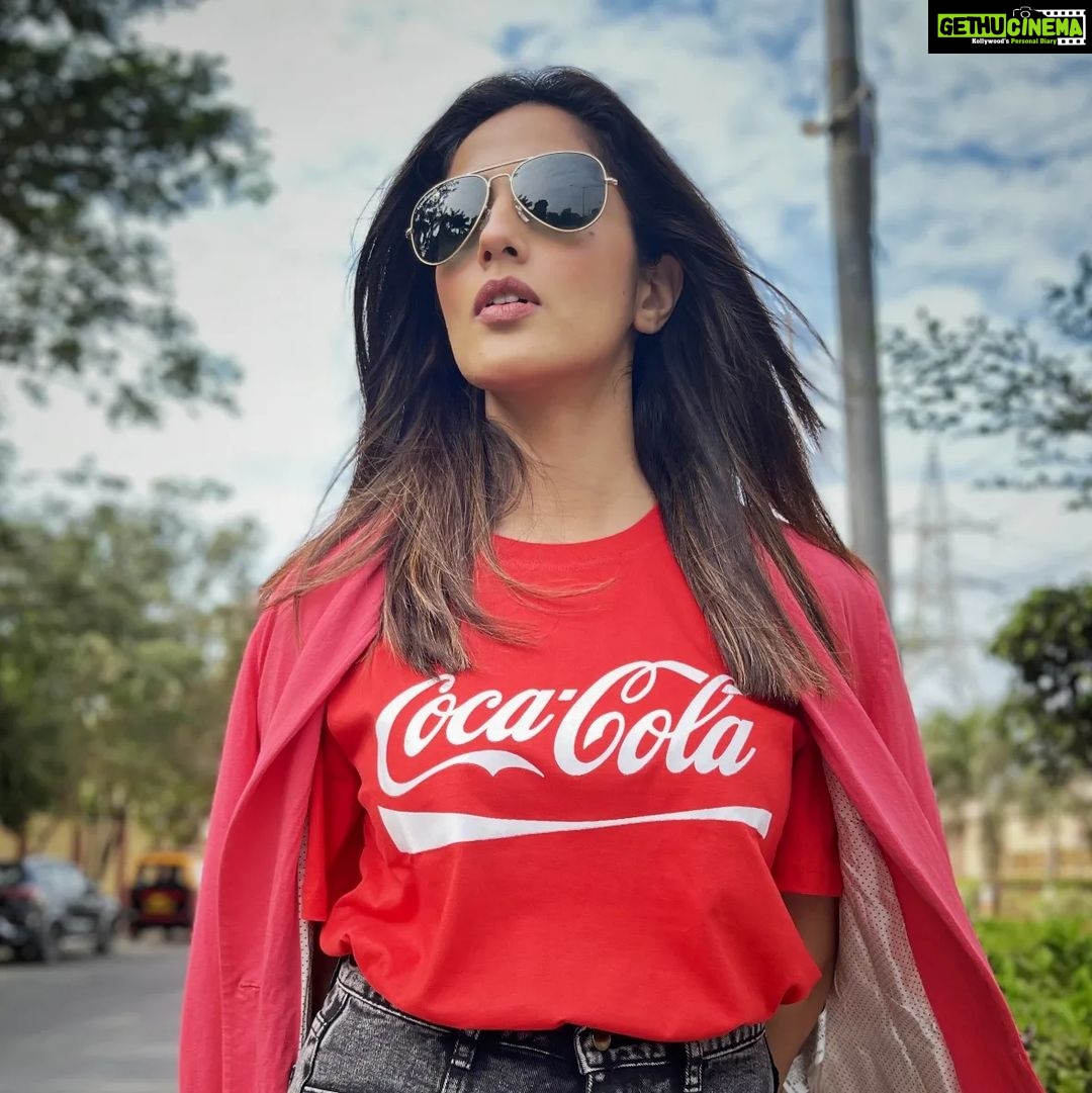 Monica Khanna Instagram - "On Fridays i wear Red"...... Wearing. -@the_tees_store_ 📷-@jerrypundkar #tshirt #fashion #tshirtdesign #tshirts #style #clothing #streetwear #moda #kaos #shirt #design #hoodie #apparel #love #clothes #clothingbrand #ootd #jeans #art #onlineshopping #kaosmurah #shopping #instagood #tee #mensfashion #like #tees #tshirtprinting #hoodies #tshirtshop Mumbai, Maharashtra
