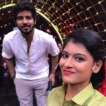 Monisha Blessy Instagram - @parthiv.mani Annaw🤩🤍 Thanksss for being the coolest director 😎✨ #cwc4