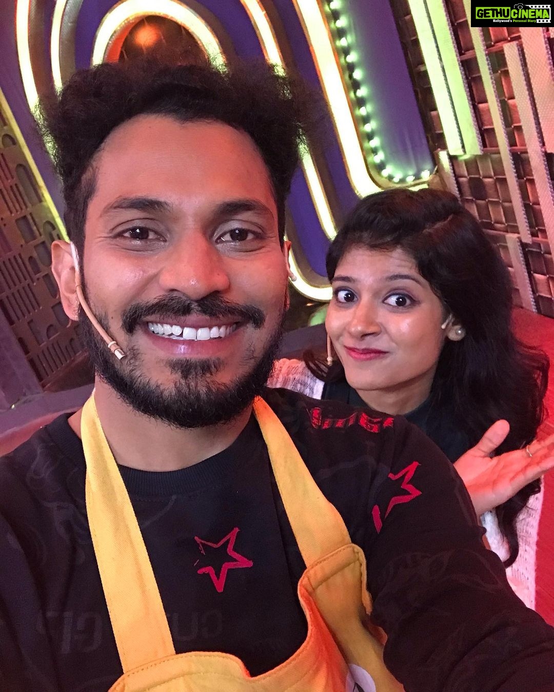 Monisha Blessy Instagram – Happyyy vibesss🤩 #cookwithcomali4 🫶🏻 | Gethu ...