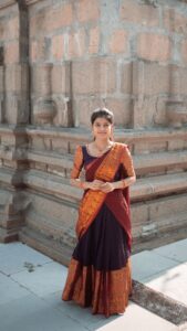 Monisha Blessy Instagram - 🥰 

Outfit : @aaradiaa_designs 
📸 : @kishore_b_k_