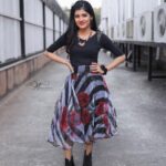 Monisha Blessy Instagram - 🖤✨♥️ Outfit:@styl_chennai 🔥 📸: @uv_naveen #cwc4 #monishablessy