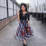 Monisha Blessy Instagram - 🖤✨♥️ Outfit:@styl_chennai 🔥 📸: @uv_naveen #cwc4 #monishablessy