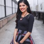 Monisha Blessy Instagram - 🖤✨♥️ Outfit:@styl_chennai 🔥 📸: @uv_naveen #cwc4 #monishablessy
