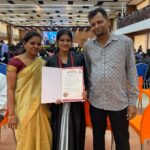 Monisha Blessy Instagram - Blessed, thankful and focused😇♥️✨ #graduated🎓 Thanksss for being the besttt 🤍@rathi.devi06 @a.s.biju