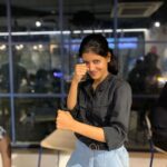 Monisha Blessy Instagram - Blessed , pretty & out of the mix 🐒 Pc : @ebinezerashwin.j danks frand😁✨