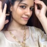 Monisha Blessy Instagram - Get Ready With Me for Vishukani 🥰♥️ Happyyy vishu to alll✨ Outfit : @mishraa_label 🫶🏻 Perfect stitch 🤩✨