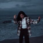 Monisha Blessy Instagram - 🌊🤍 #Duraisleeping is not just a song but an Emotion !!! Shot by : @arockiya_amalan_jr_films 🔥