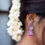 Monisha Blessy Instagram - நான் பிழை…💜 📸: @storiesofmandee Mua: @noormakeup_mehndi