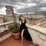 Mouni Roy Instagram – Florence, its a miracle city embalmed like a corolla – a city of lilies and its cathedrals. Everything here seems to be colored with a mild violet, like diluted wine…
•
•
• 

@sonaakshiraaj @rishika_devnani @stylebyvanshika Firenze Centro Città