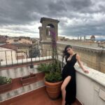 Mouni Roy Instagram – Florence, its a miracle city embalmed like a corolla – a city of lilies and its cathedrals. Everything here seems to be colored with a mild violet, like diluted wine…
•
•
• 

@sonaakshiraaj @rishika_devnani @stylebyvanshika Firenze Centro Città