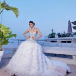 Mouni Roy Instagram - Belle of the ball 😌 merci beaucoup x Dressed in:@atelierzuhra x Jewellery :@boucheron x Heels:@giuseppezanotti Styled by : @manekaharisinghani with @chintan_shah08 HMU : gpkritikos Creative Production- @fetch_india @pankhurifetch Photographer - @wilsonballarin Videographer - @shakeelbinafzal Lenskart - @sashakeneivonuo @anupamtripathi__ Cannes, France