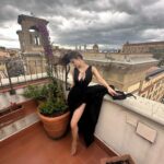 Mouni Roy Instagram – Florence, its a miracle city embalmed like a corolla – a city of lilies and its cathedrals. Everything here seems to be colored with a mild violet, like diluted wine…
•
•
• 

@sonaakshiraaj @rishika_devnani @stylebyvanshika Firenze Centro Città