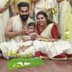 Mridula Vijay Instagram - Dwaniyude choorunu 🥰 @dwanikrishna_official @yuvakrishna_official