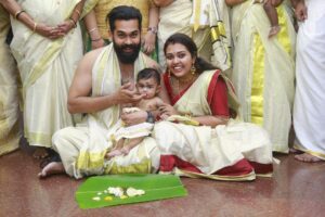 Mridula Vijay Instagram - Dwaniyude choorunu 🥰 
@dwanikrishna_official @yuvakrishna_official