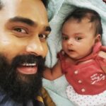 Mridula Vijay Instagram – Selfie with my heart and heart beat ❤️ @mridhulavijai