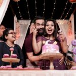 Mridula Vijay Instagram - Baby shower pics 😍 PC @motive_pix_studio Costume @thanzscouture MUA @makeupartistaamy