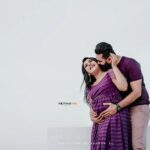 Mridula Vijay Instagram - The greatest thing the father can do for his baby is love their mom. So don't control.. keep loving me 🤪🤪🤪 @yuvakrishna_official 😜😘 Costume @thanzscouture PC @motive_pix_studio MUA @makeupartistaamy