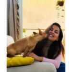 Mrudula Murali Instagram - Just Sunday’ing with my favourite•🐕